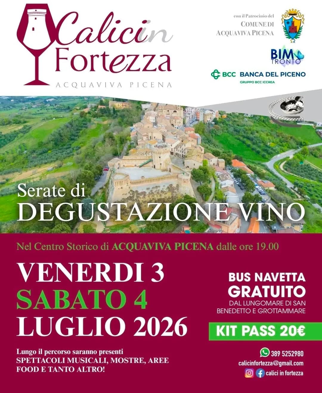 Calicin Fortezza 2026