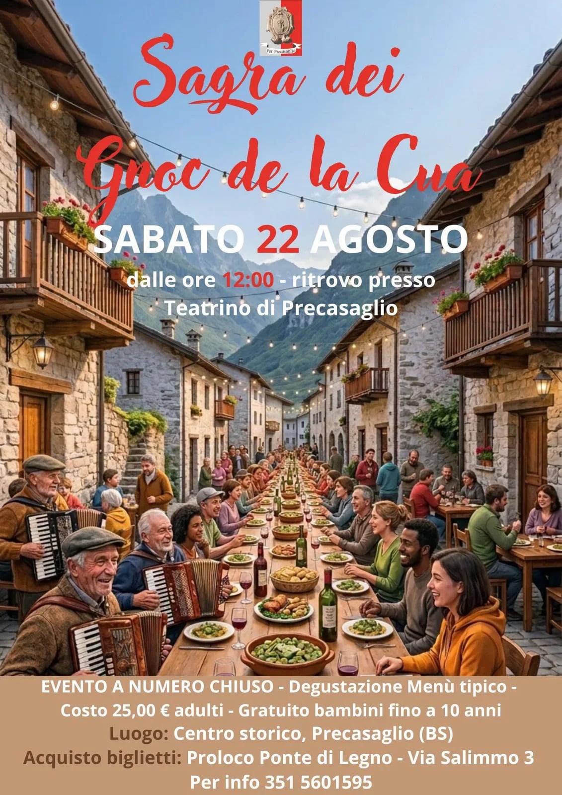 Sagra dei Gnoc de la Cua 2026