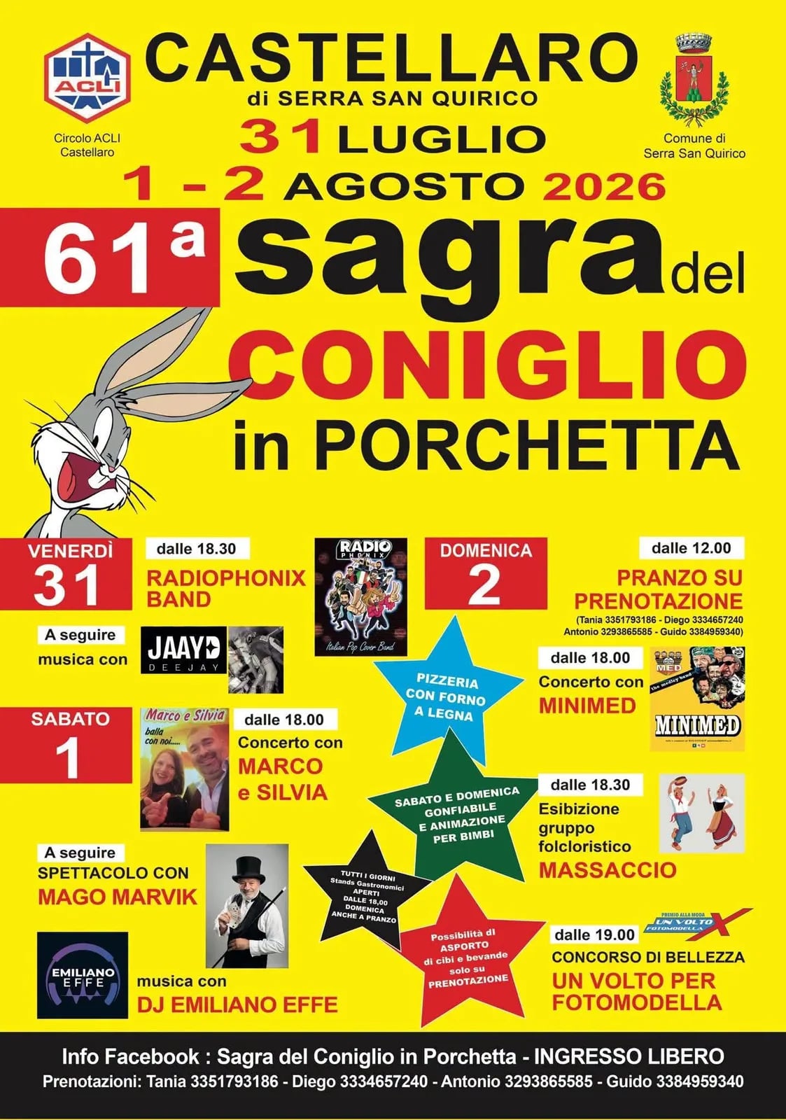 DJ Emiliano Effe — Sagra del Coniglio 2026