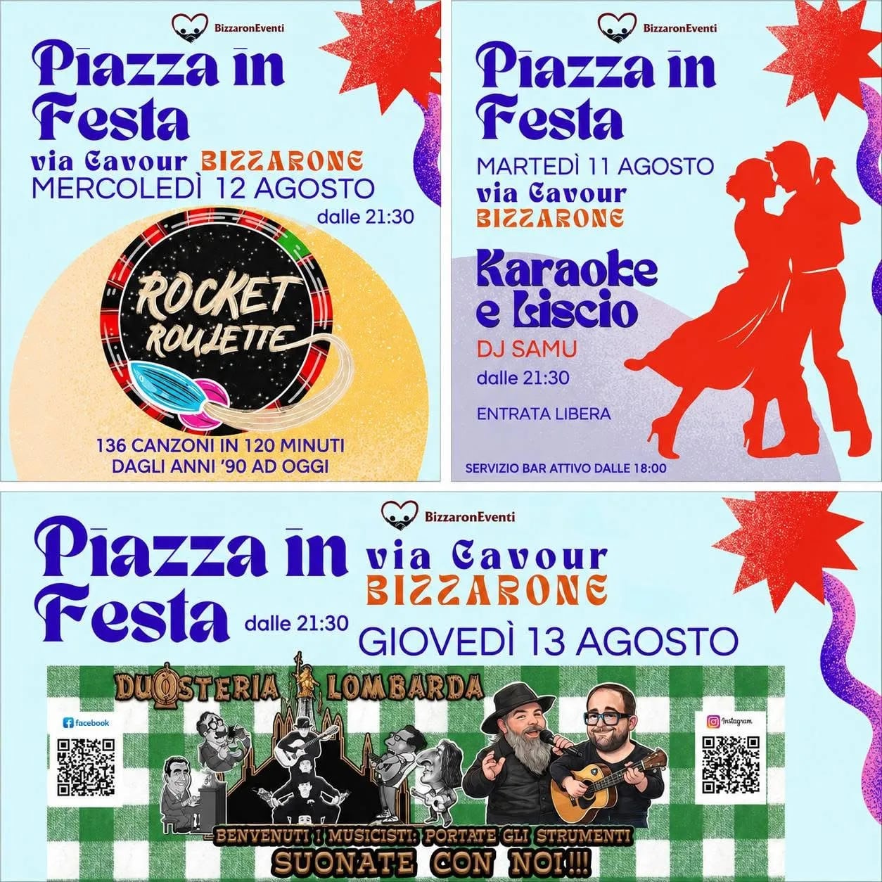 Locandina Rocket Roulette 2026 a Bizzarone (Como)