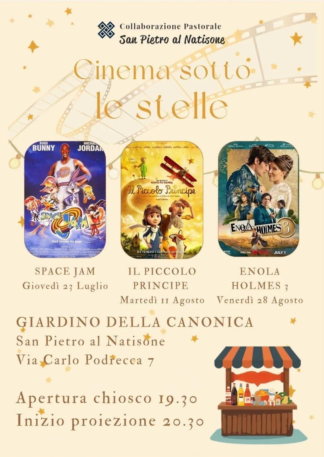 Il Piccolo Principe — Cinema sotto le stelle 2026