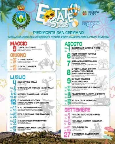 Summer Camp Junior 6-14 anni 2026