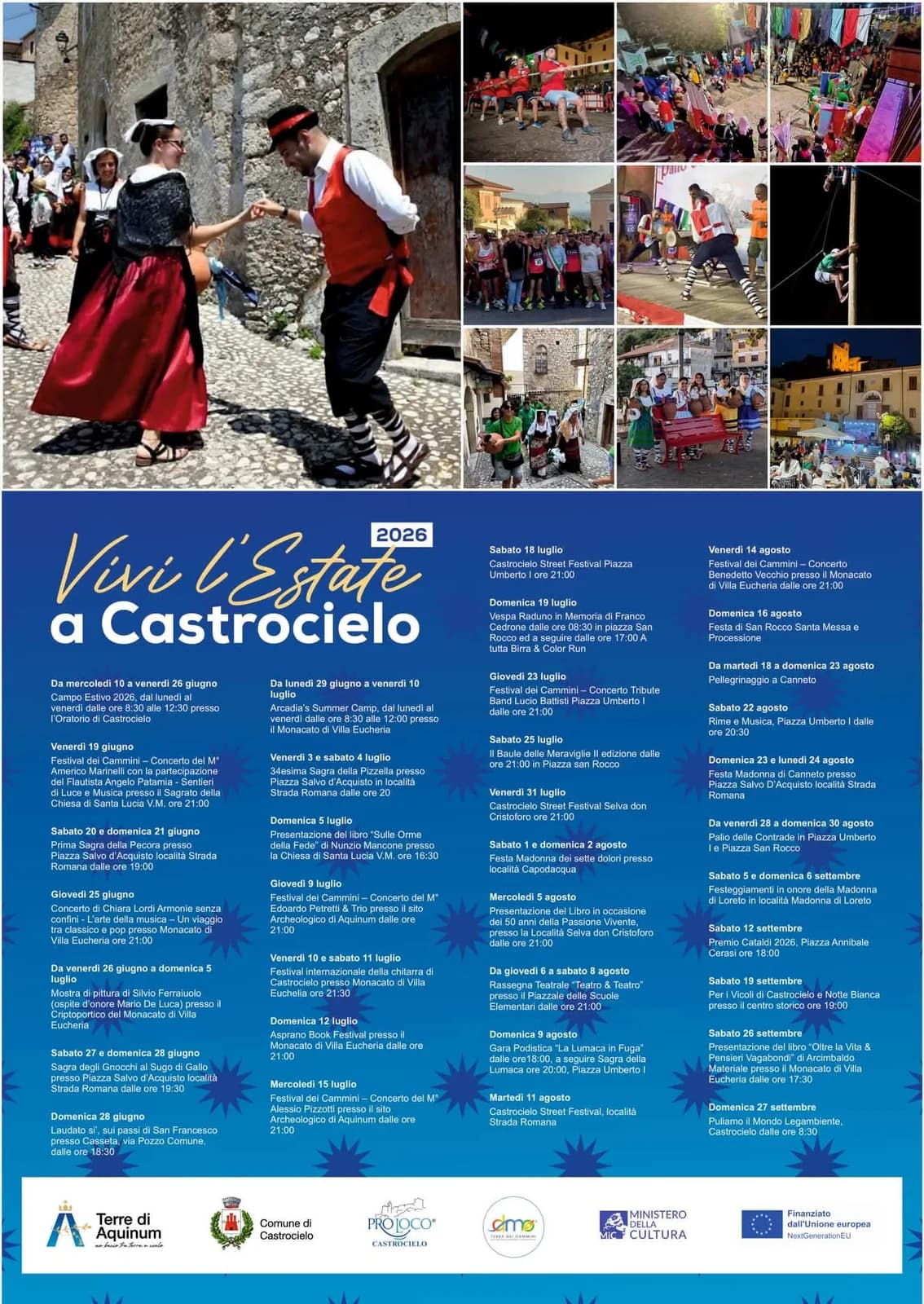 Castrocielo Street Festival — Piazza Umberto I 2026