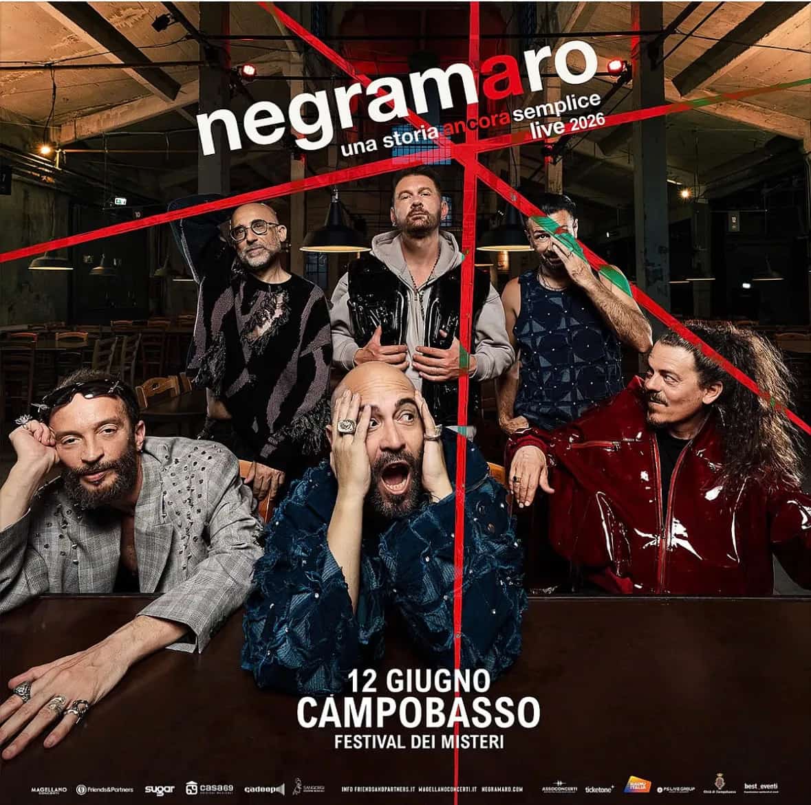 Negramaro - Festival dei Misteri 2026