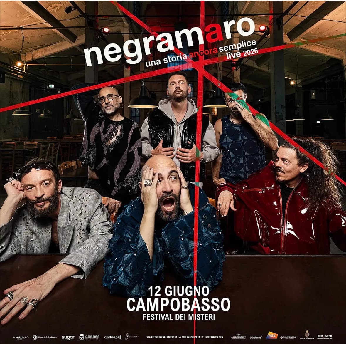 Negramaro - Festival dei Misteri 2026