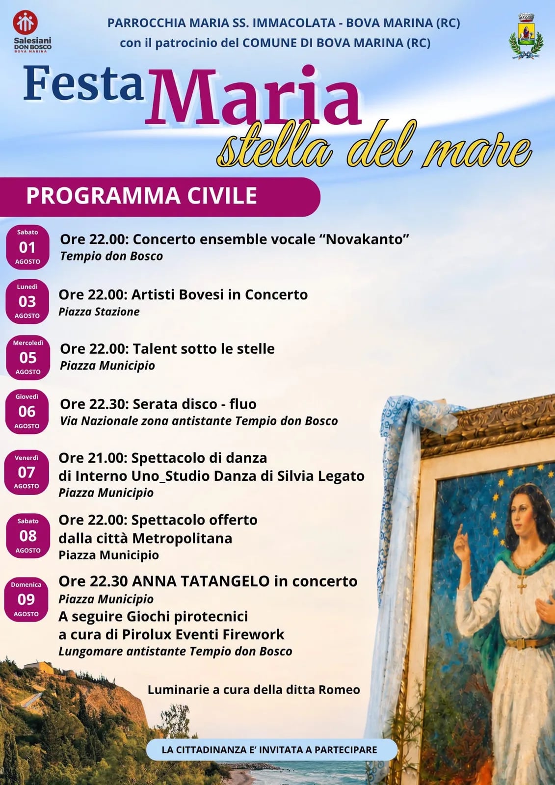 Novakanto in concerto — Festa Maria 2026