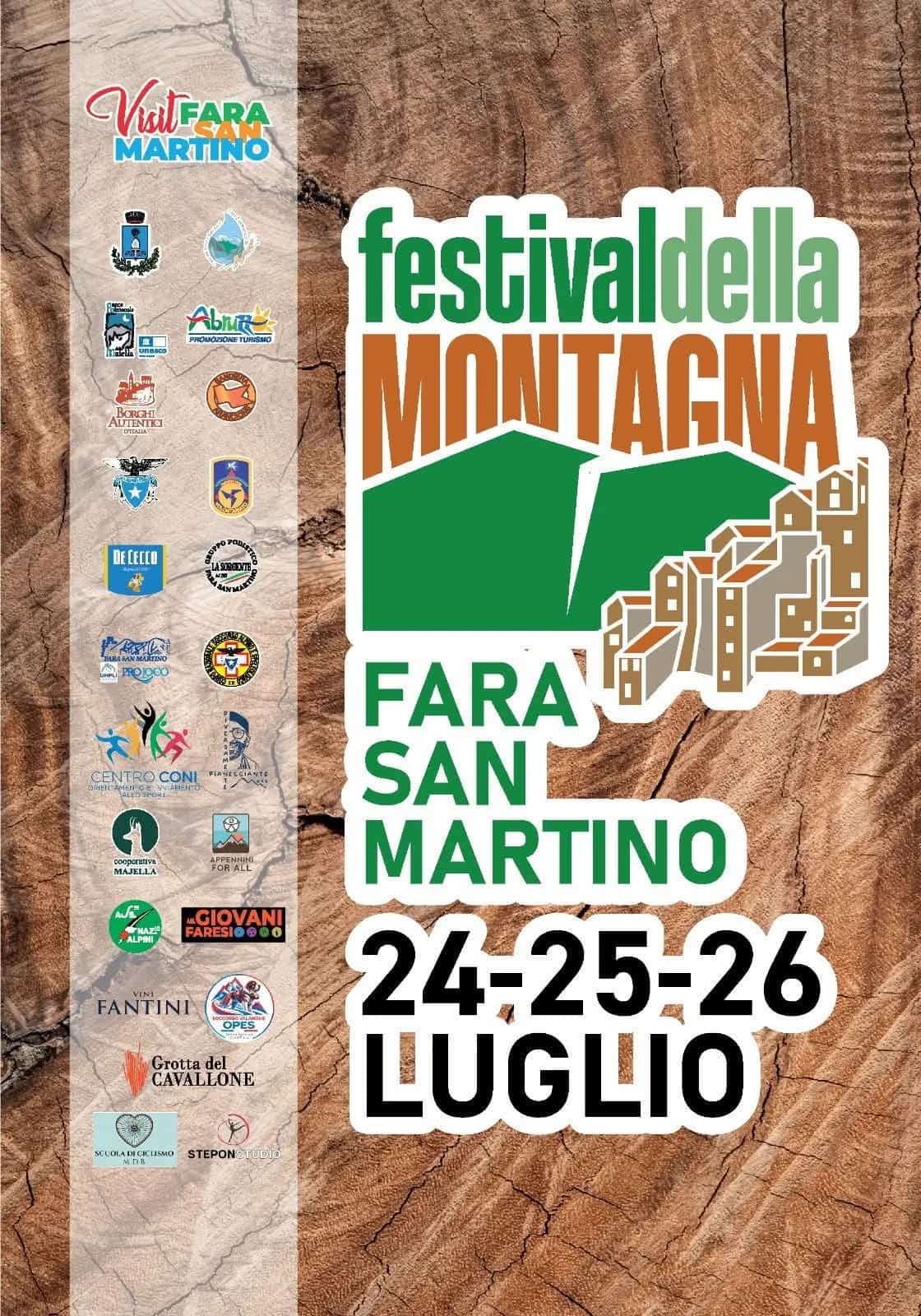 Festival della Montagna Fara San Martino 2026
