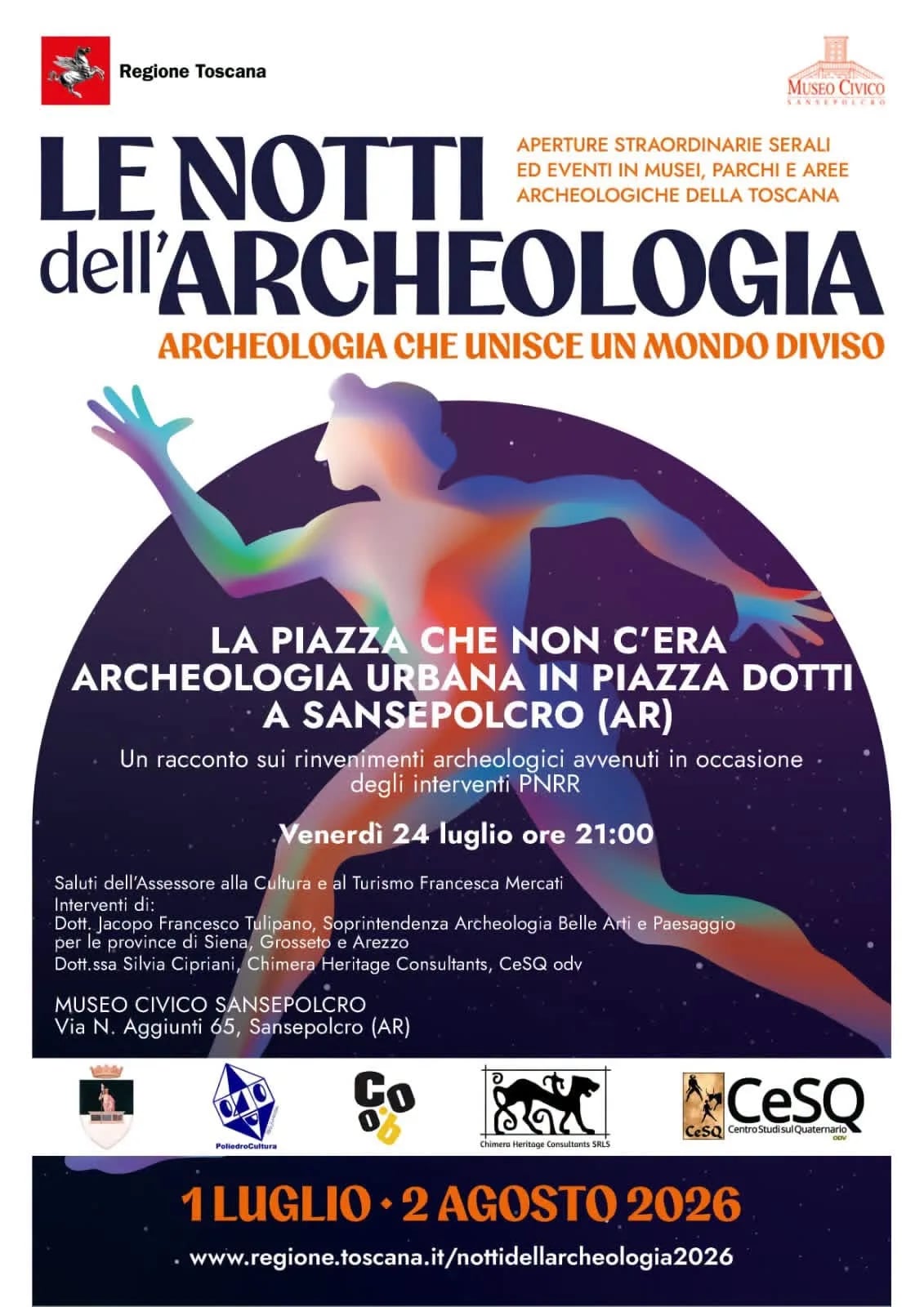 La piazza che non c'era — Notti dell'Archeologia 2026
