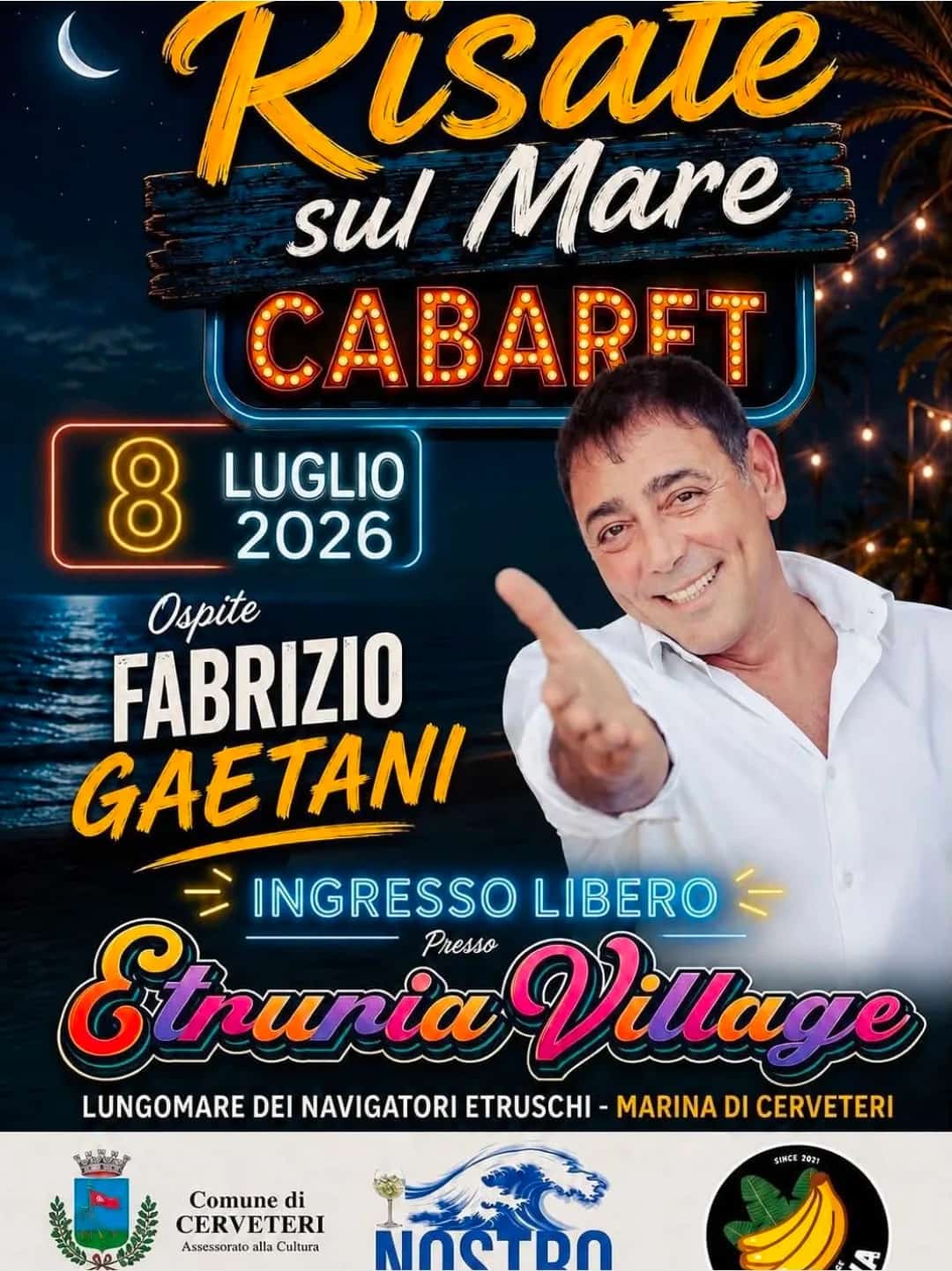 Risate sul Mare Cabaret 2026