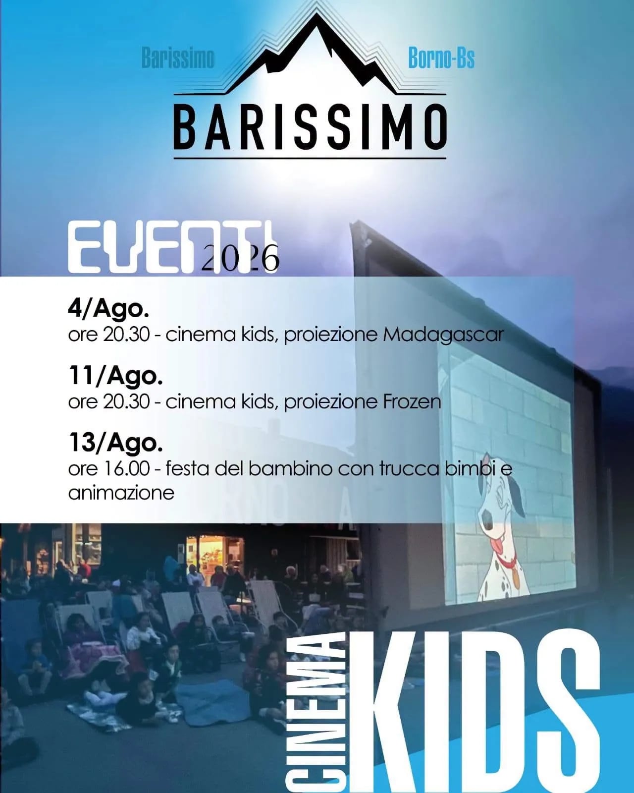 Barissimo 2026 - Cinema Kids