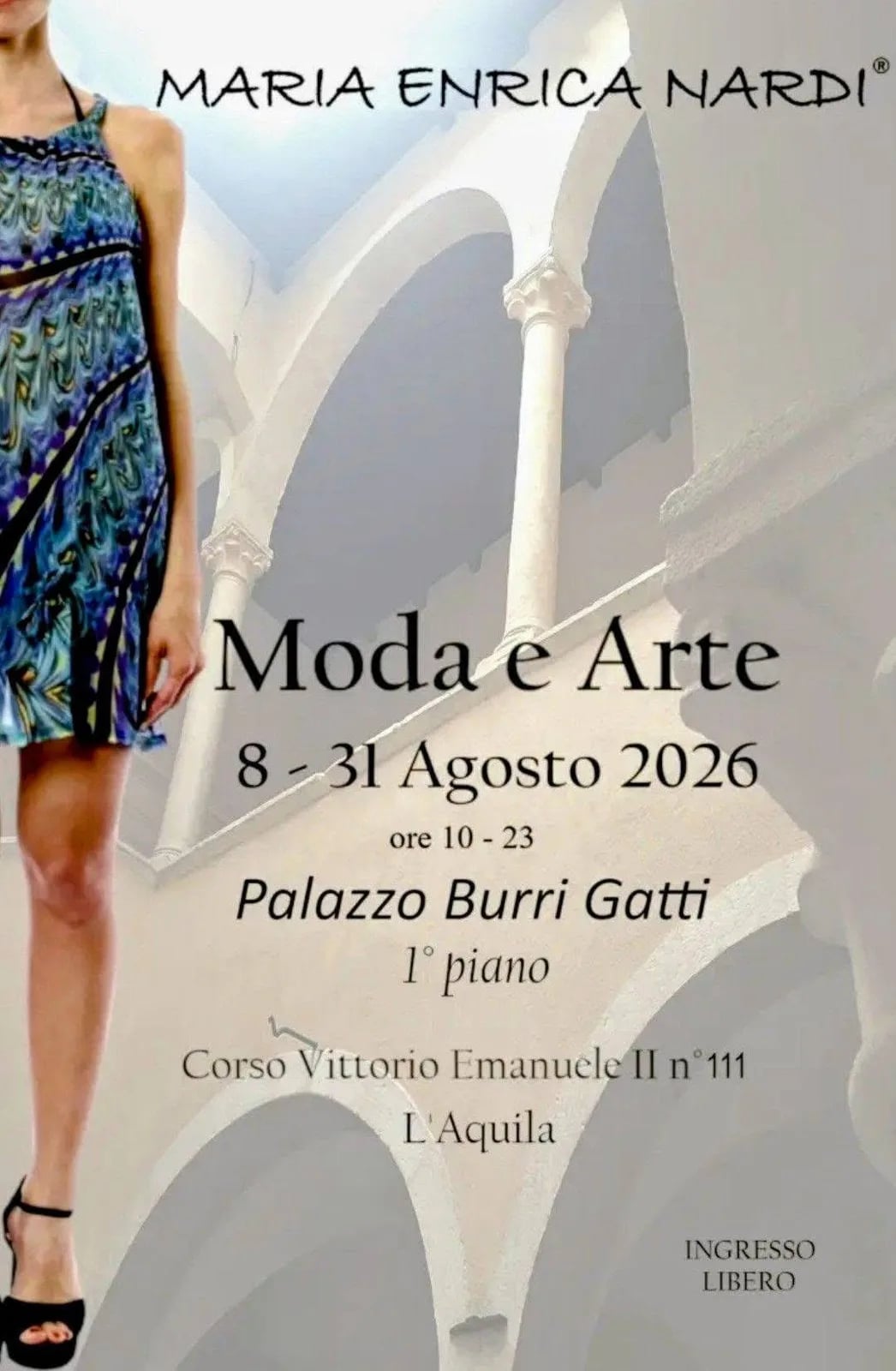 Locandina Moda e Arte 2026 a L'Aquila (L'aquila)