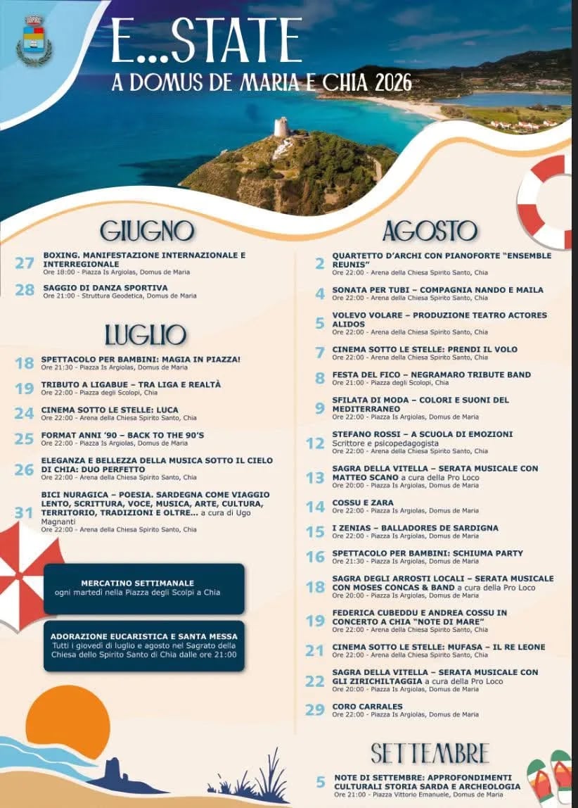Cubeddu & Cossu in concerto 2026 — Note di Mare
