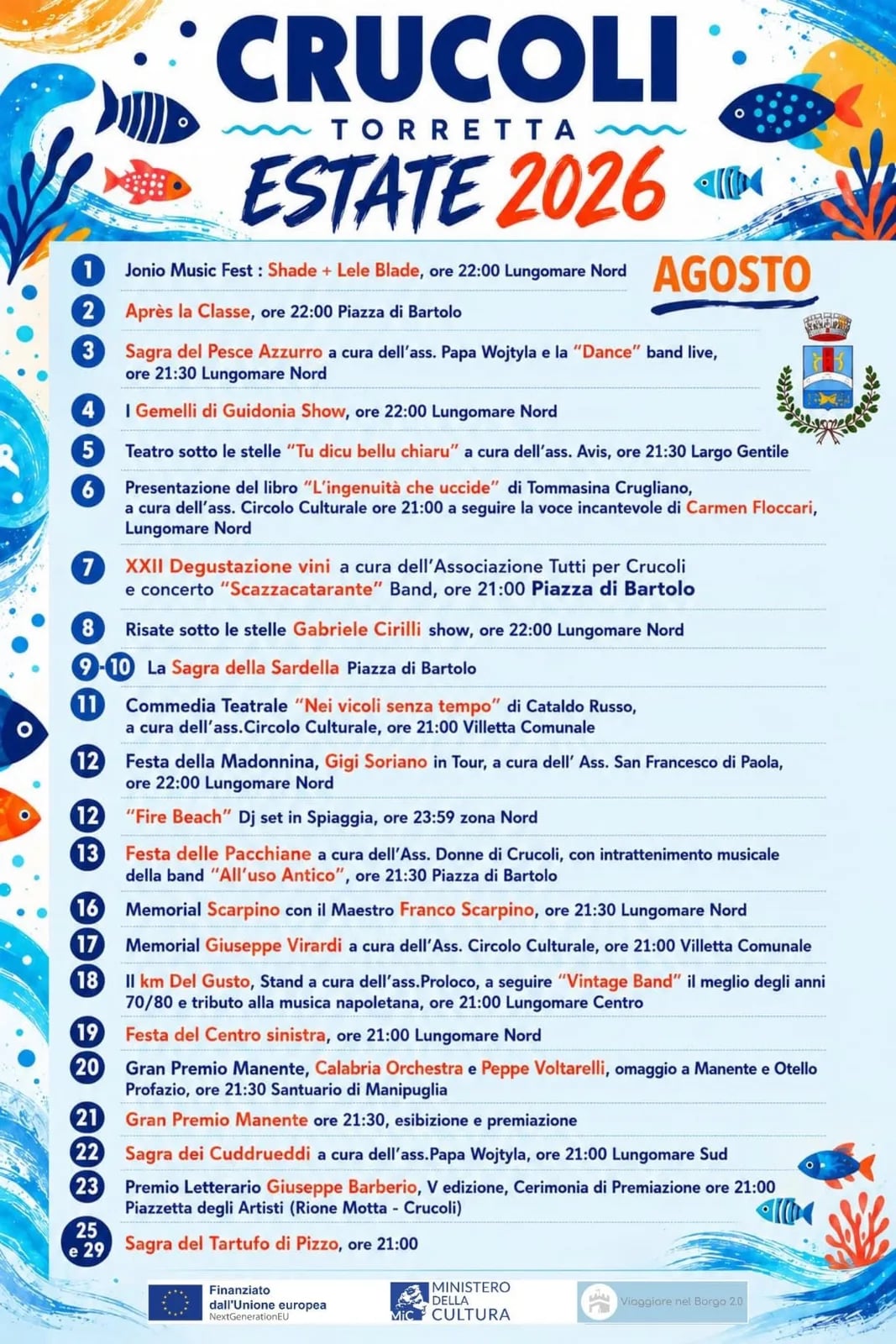 Festa della Madonnina 2026 con Gigi Soriano in Tour