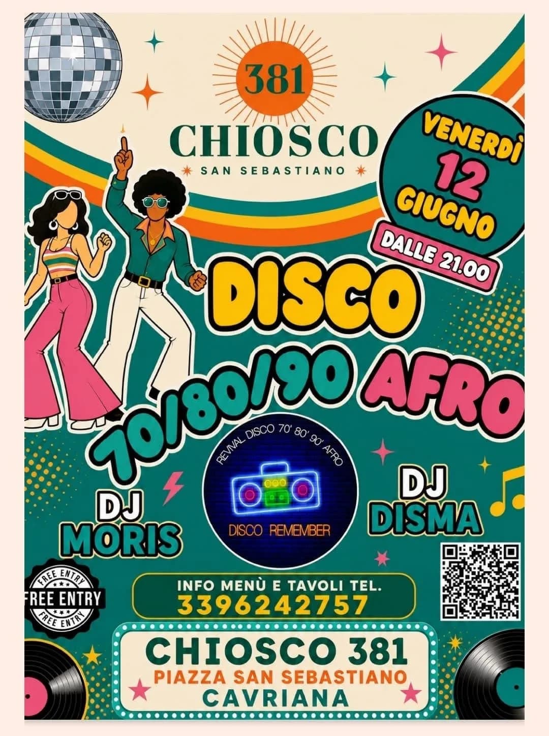 Disco 70/80/90 Afro 2026