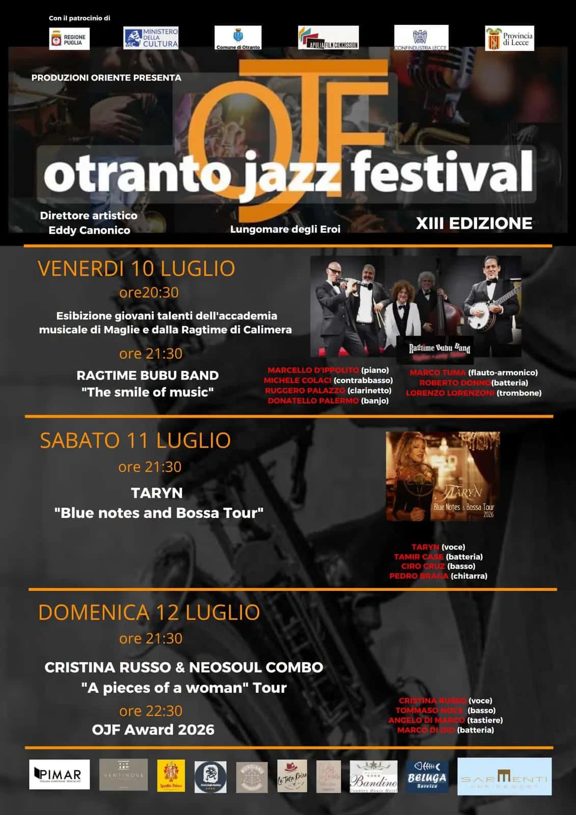 Otranto Jazz Festival — XIII Ed. 2026