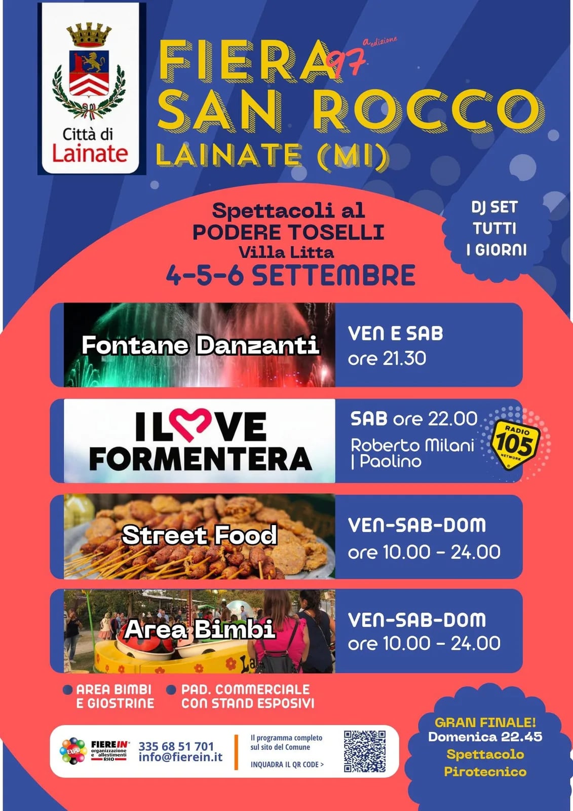 Locandina 97ª Fiera San Rocco Lainate 2026 a Lainate (Milano)