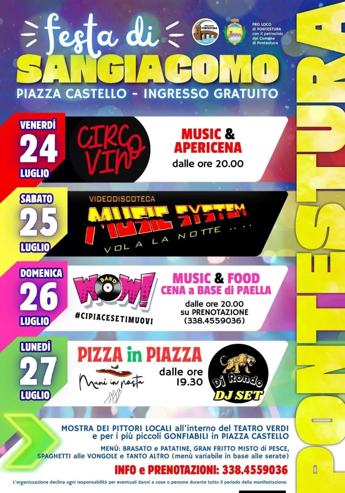 Festa di Sangiacomo 2026