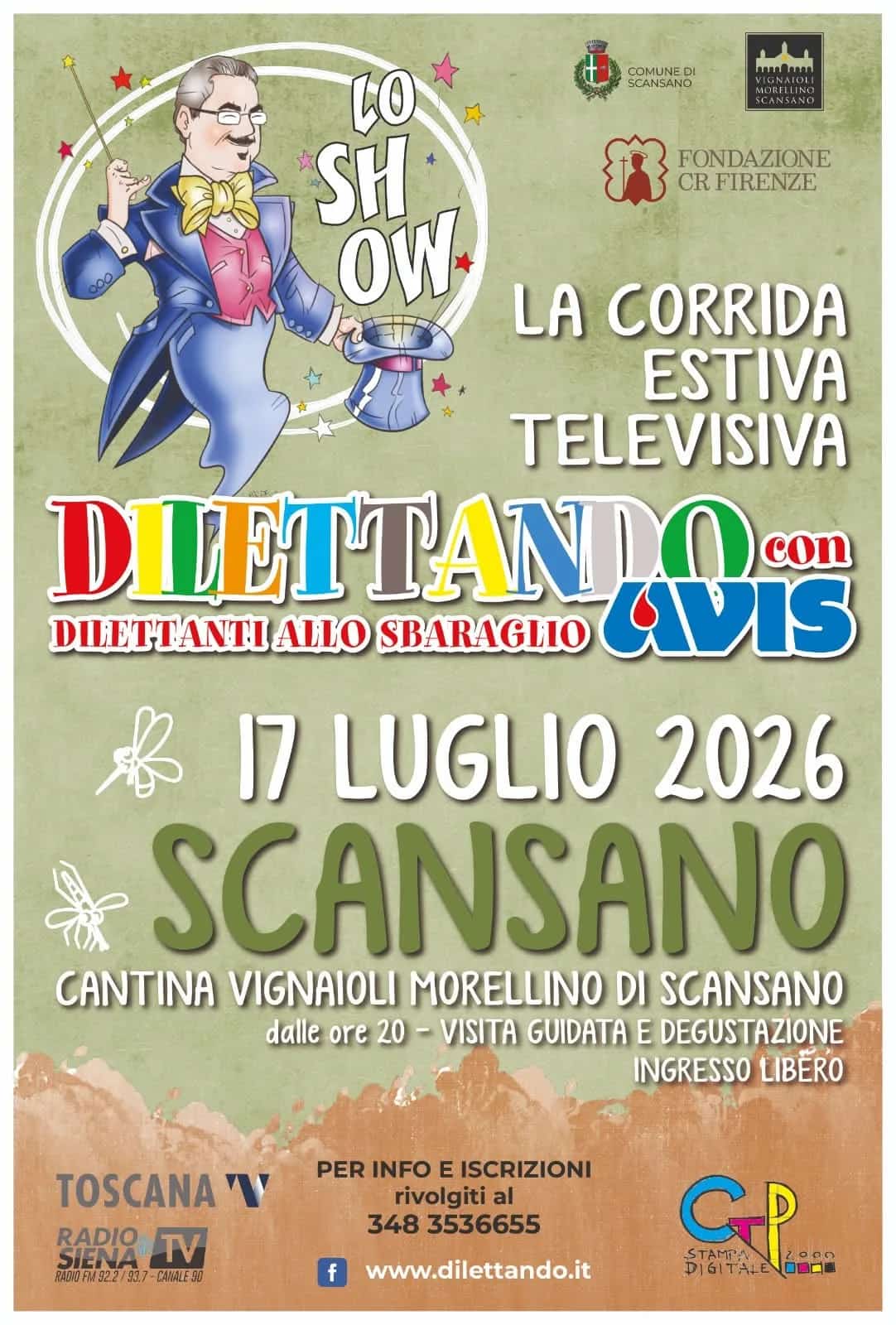 La Corrida Estiva Televisiva Dilettando con AVIS 2026