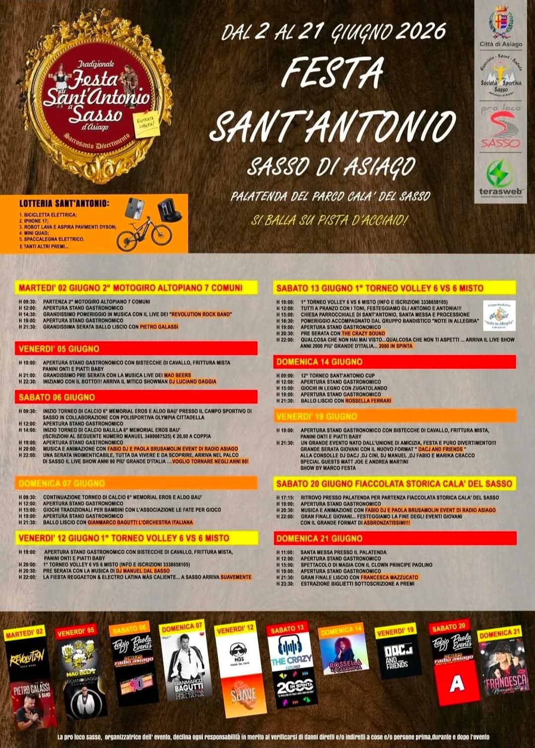 Festa Sant'Antonio 2026