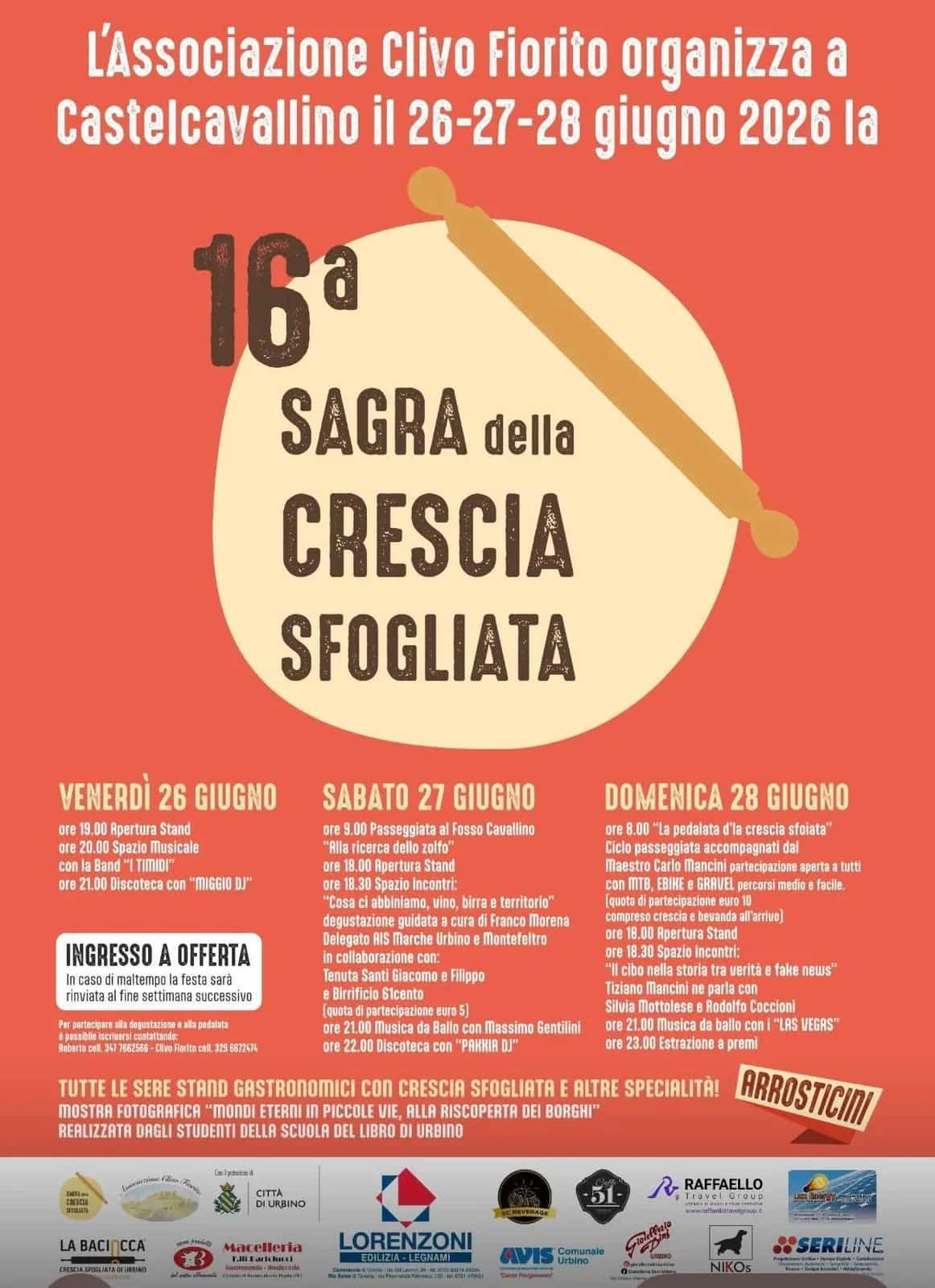 Sagra della Crescia Sfogliata 2026