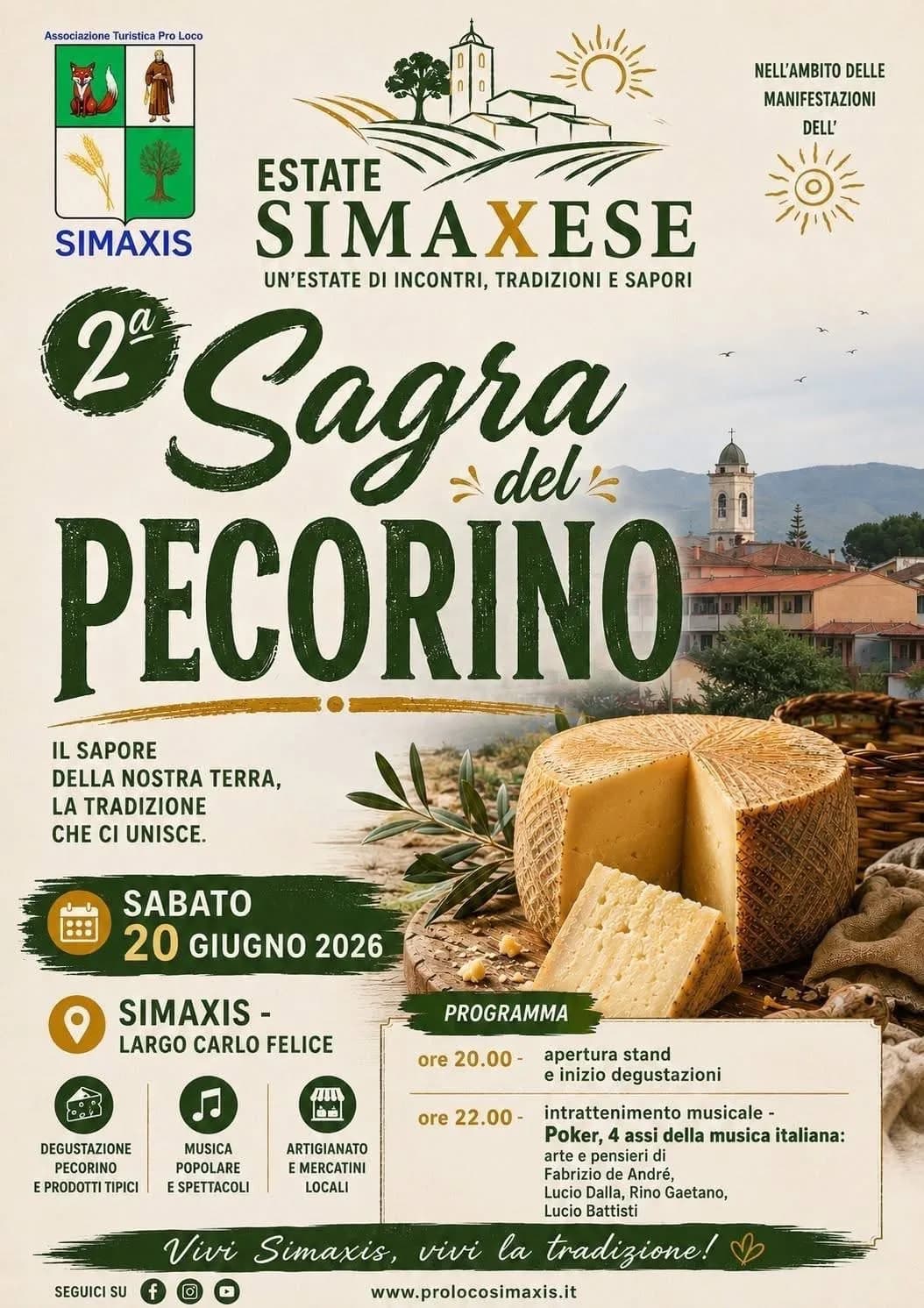 2ª Sagra del Pecorino 2026
