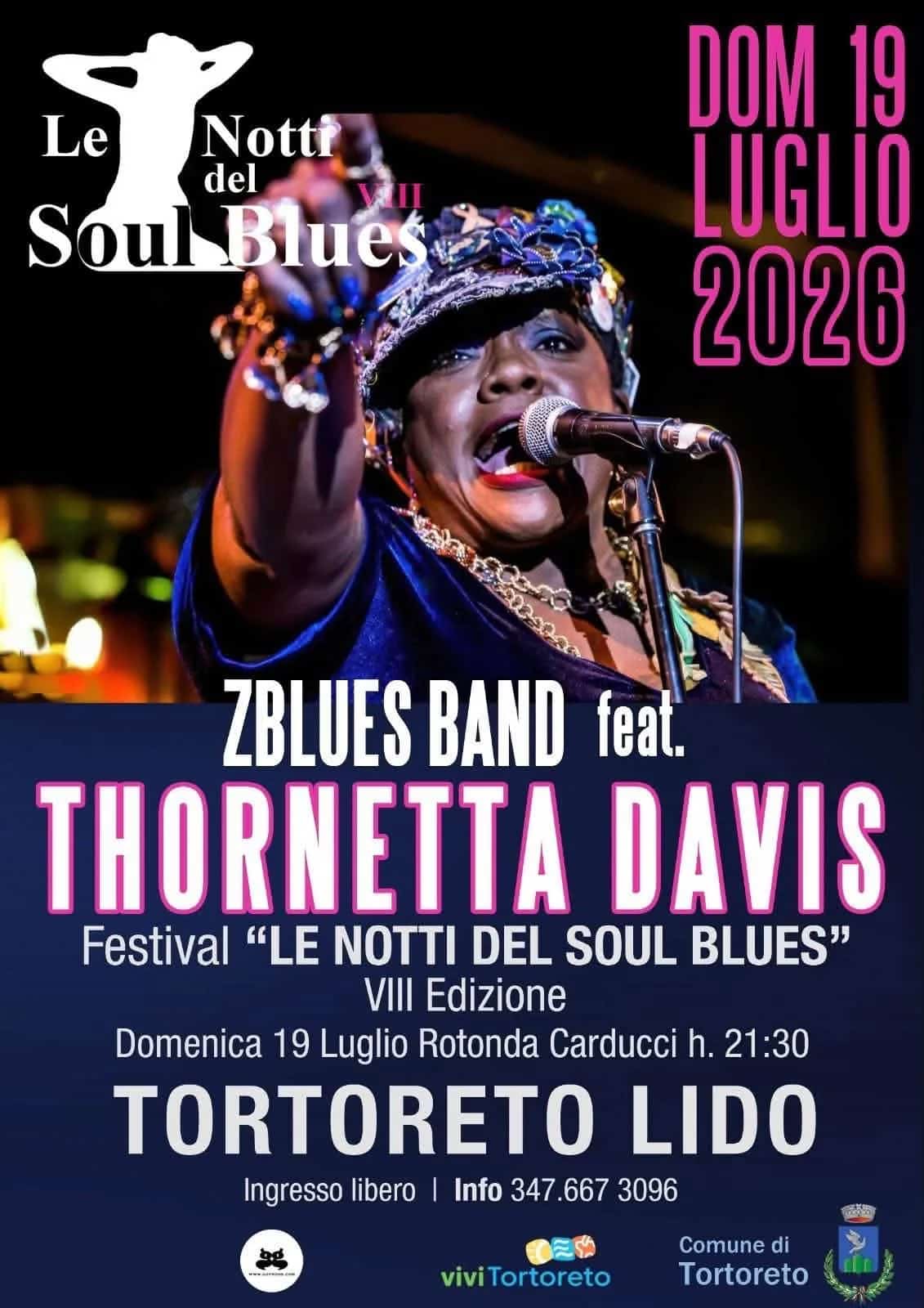 VIII Edizione Le Notti del Soul Blues 2026