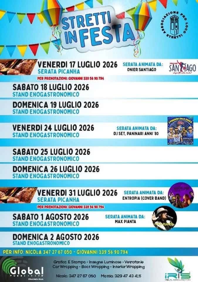 Stretti in Festa — Serata Picanha 2026