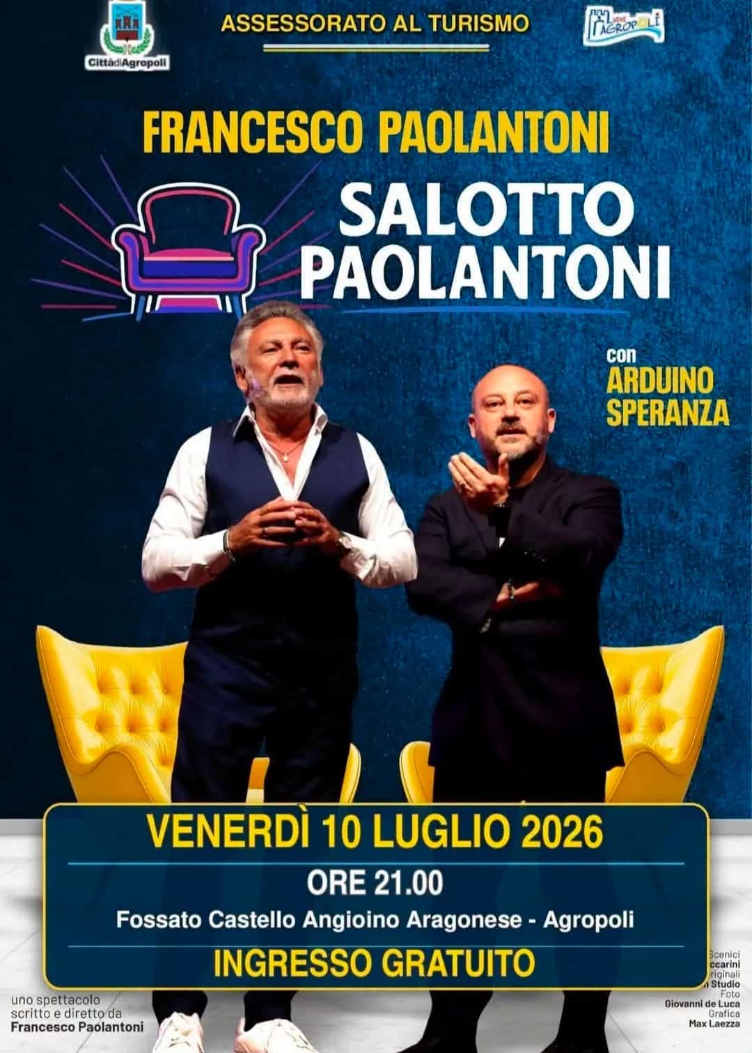 Spettacolo Salotto Paolantoni 2026