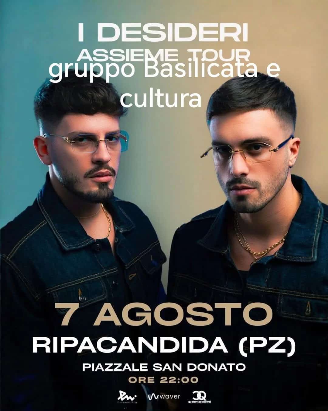 I Desideri Assieme Tour 2026