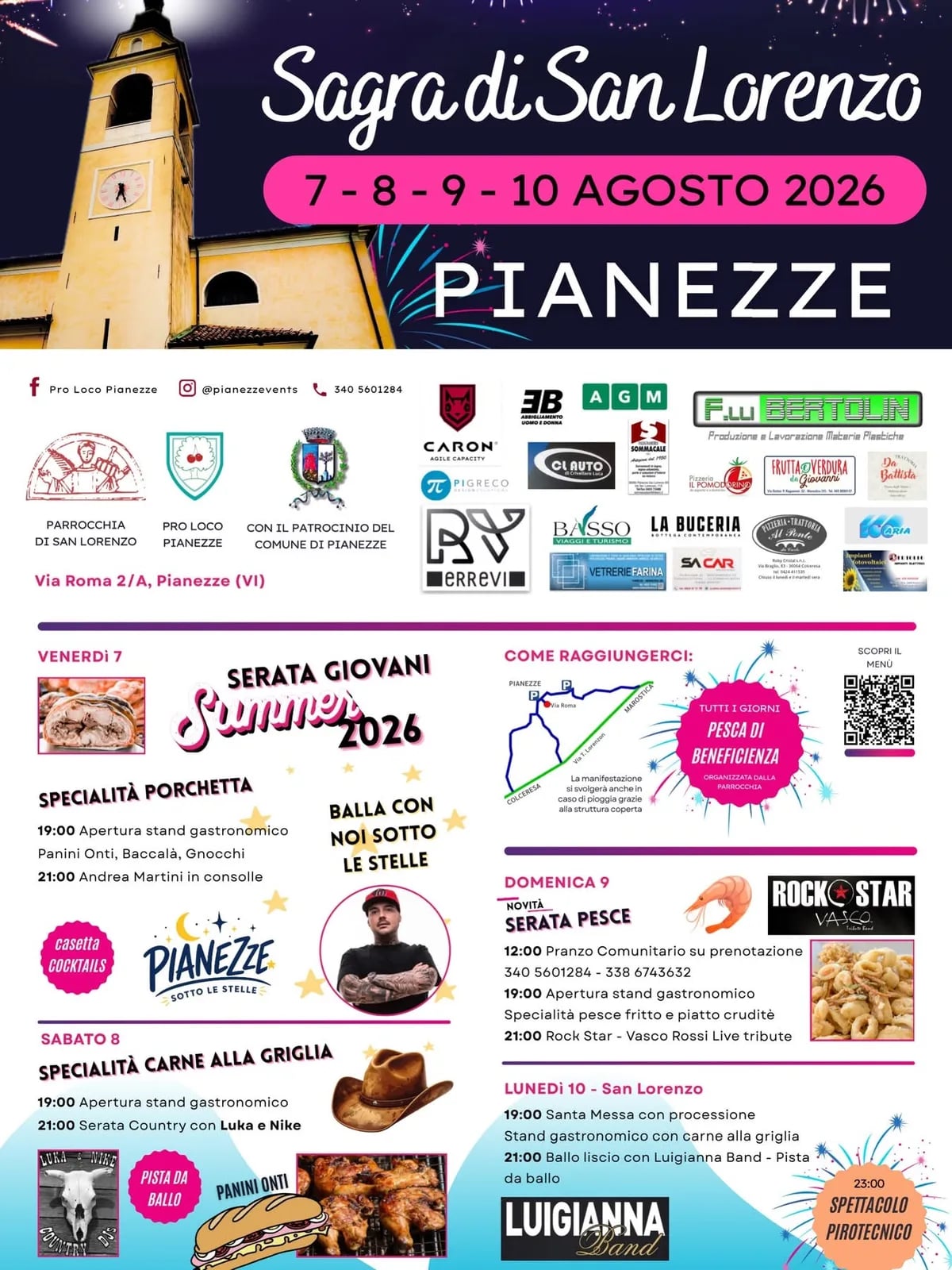Sagra di San Lorenzo 2026