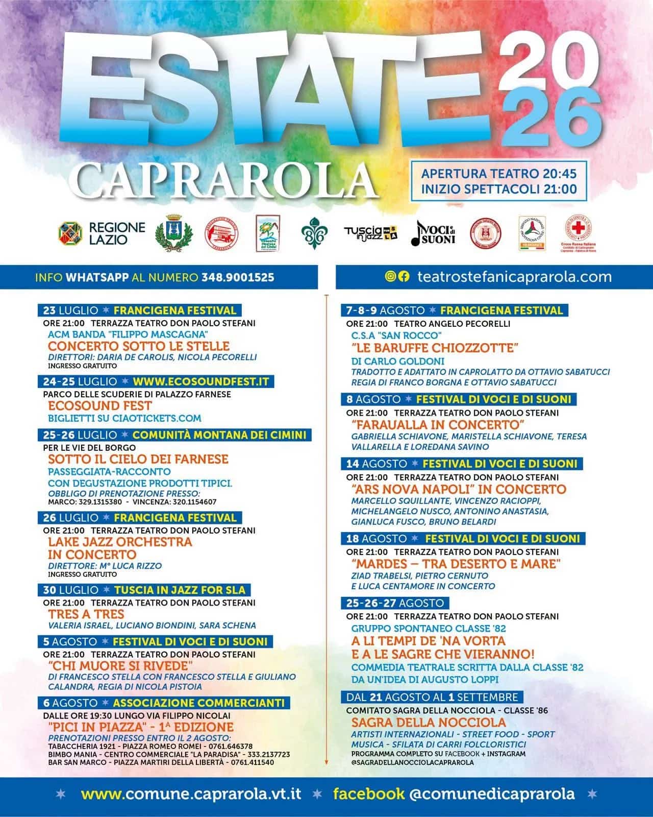 Le Baruffe Chiozzotte — Francigena Festival 2026
