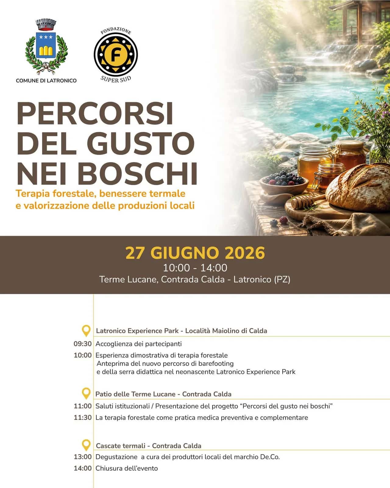 Percorsi del Gusto nei Boschi 2026