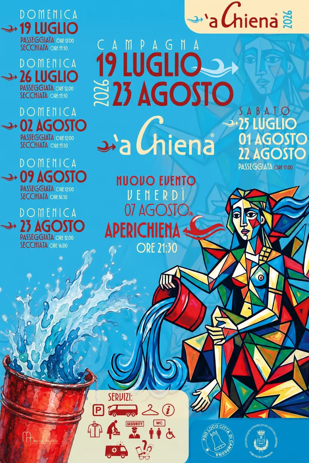 'a Chiena 2026 — Passeggiata (22 agosto)