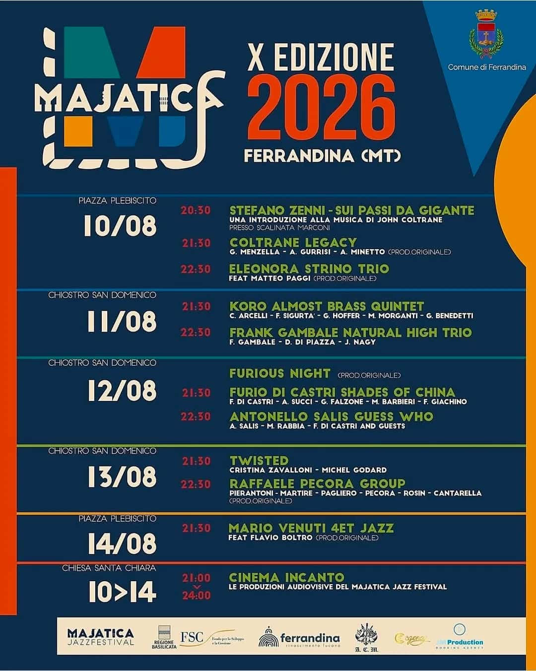 X Edizione Majatica Jazz Festival 2026