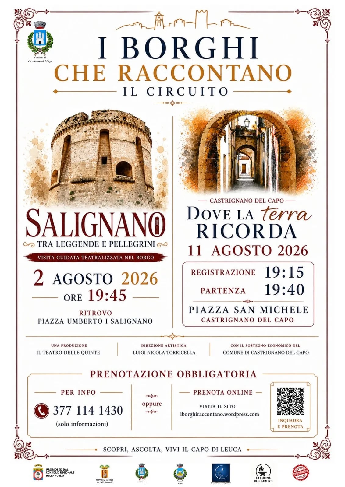 I Borghi che Raccontano - Dove la terra Ricorda 2026
