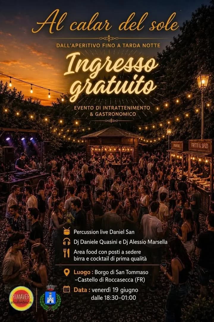 Al calar del sole 2026
