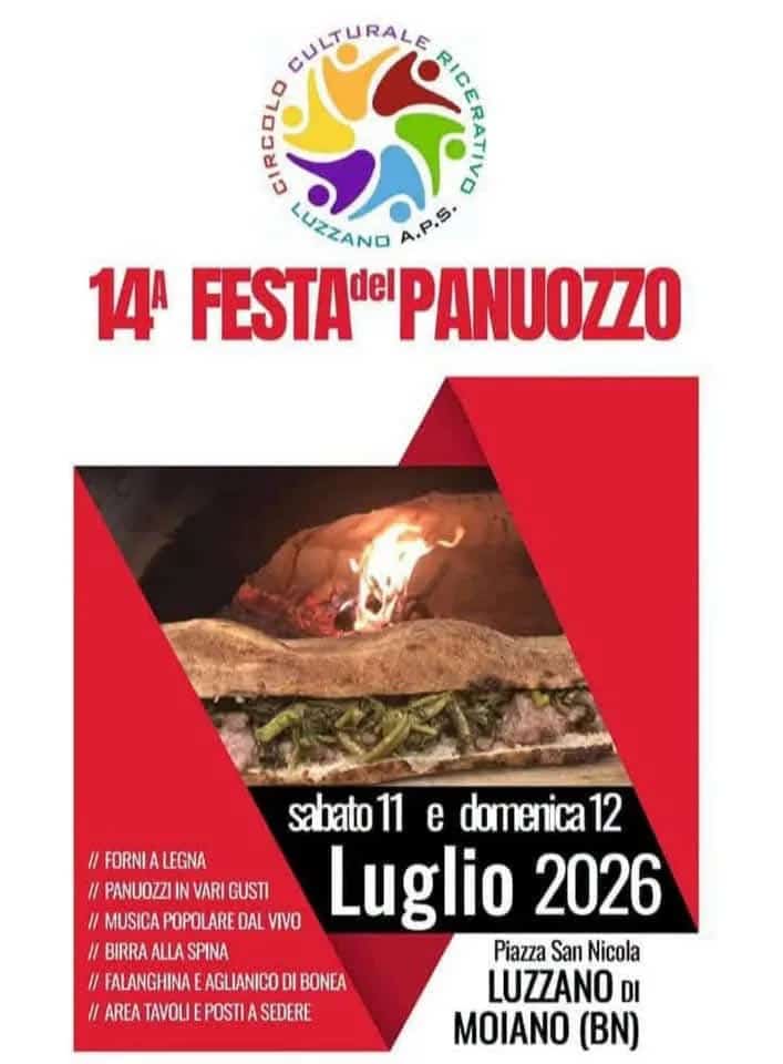 14ª Festa del Panuozzo 2026