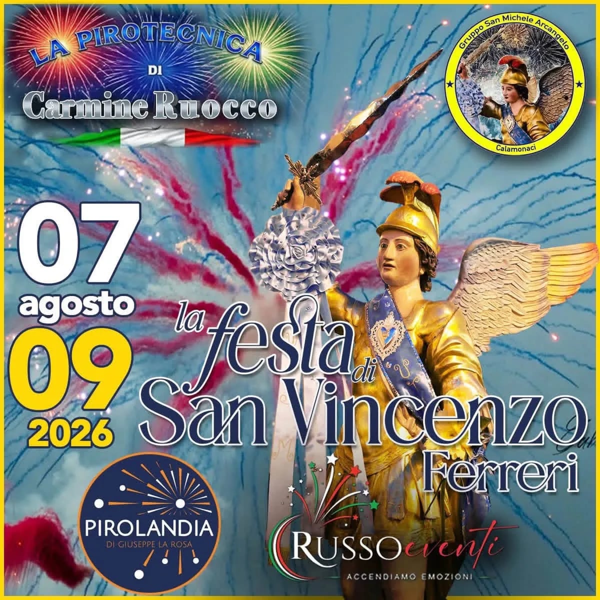 Festa di San Vincenzo Ferreri 2026