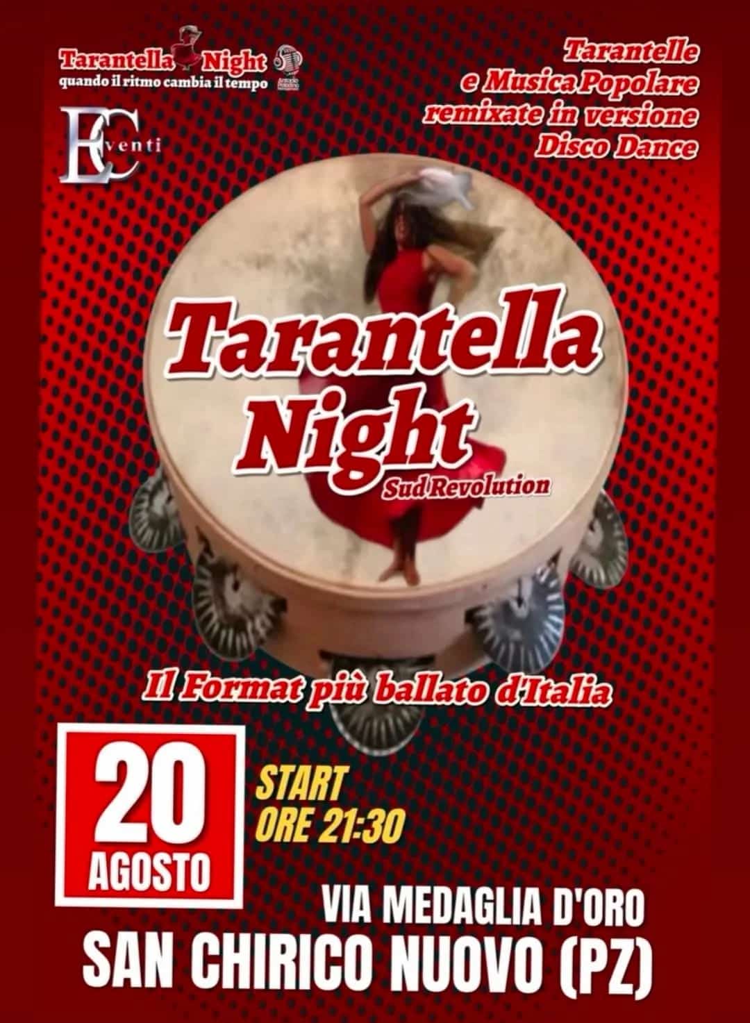 Tarantella Night Sud Revolution 2026