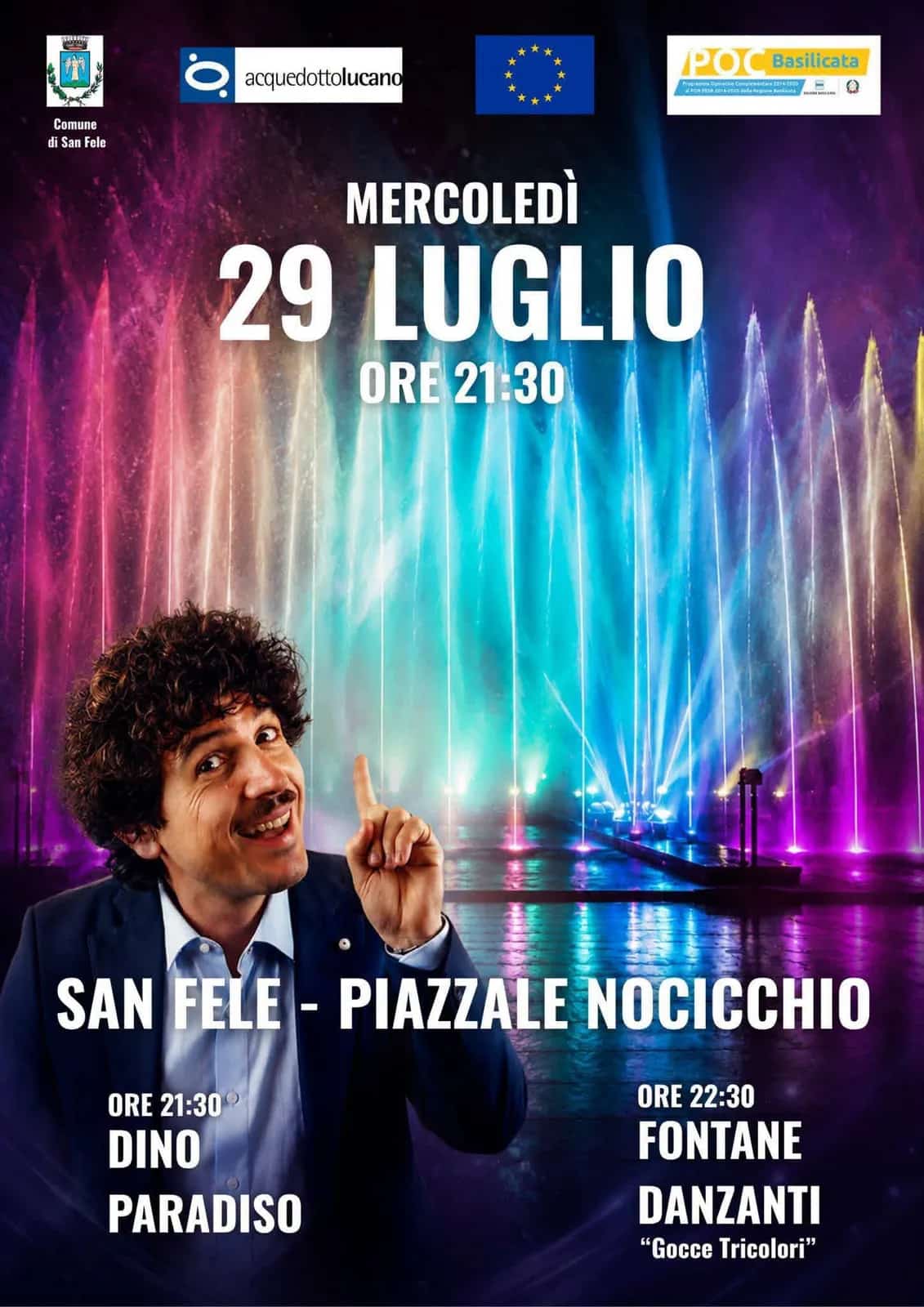 Spettacolo Fontane Danzanti 2026