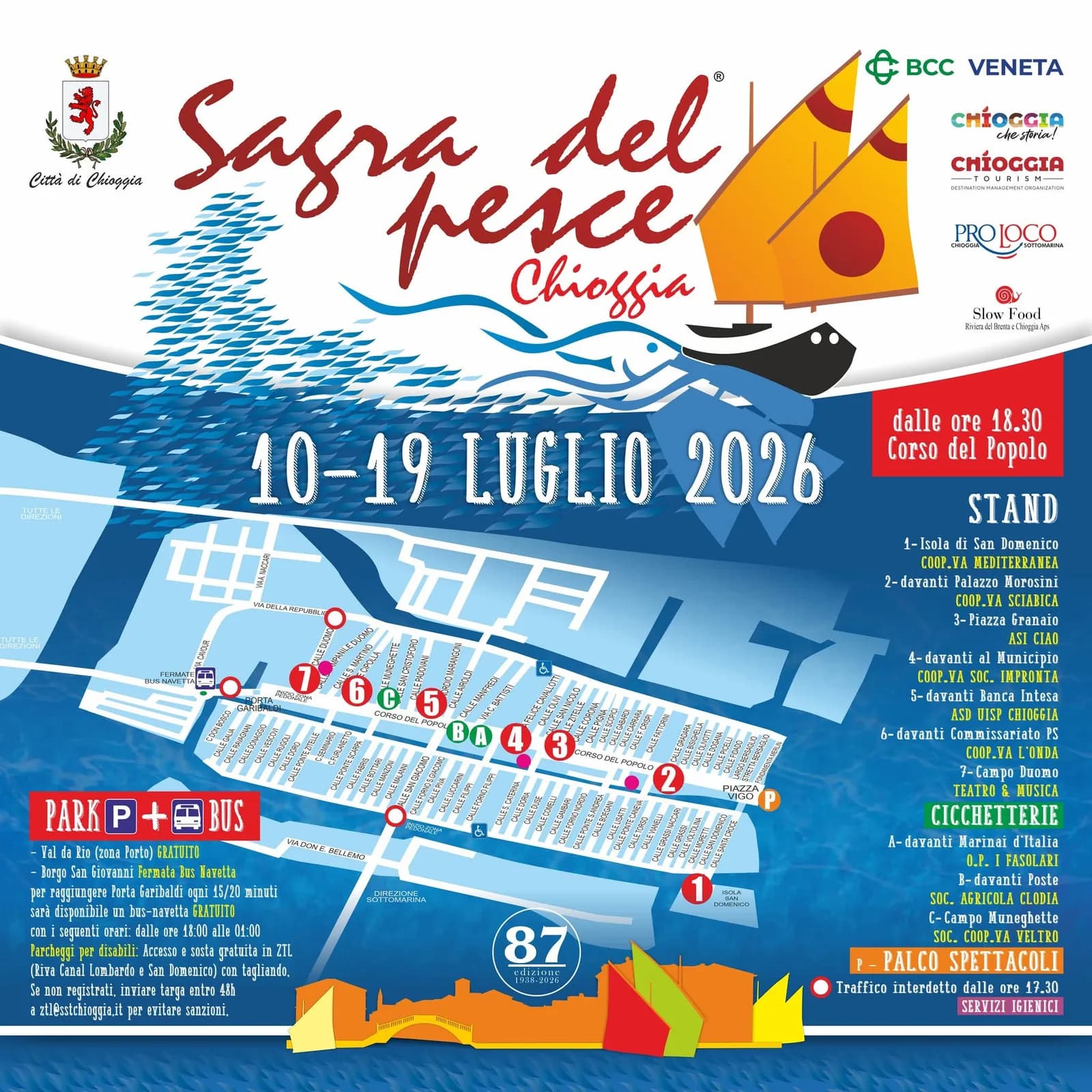 87ª Sagra del Pesce Chioggia 2026