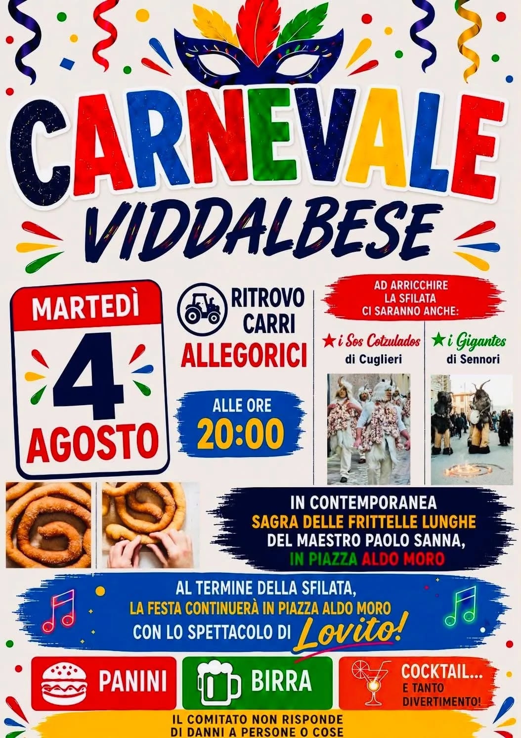 Carnevale Viddalbese 2026