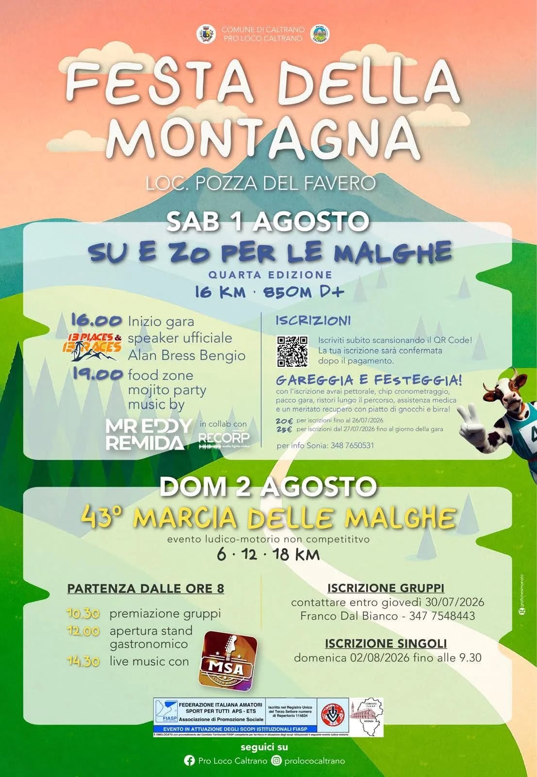 43ª Marcia delle Malghe 2026