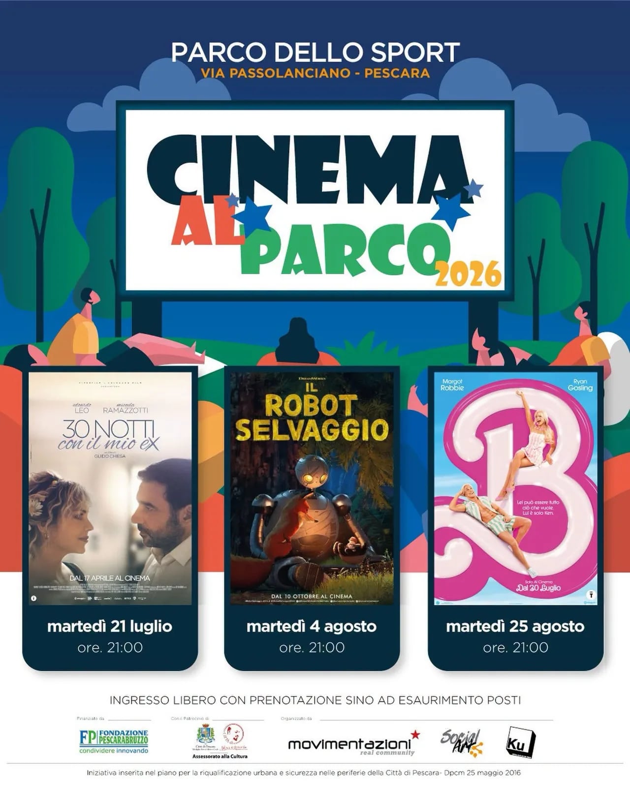 Cinema al Parco 2026 — Barbie