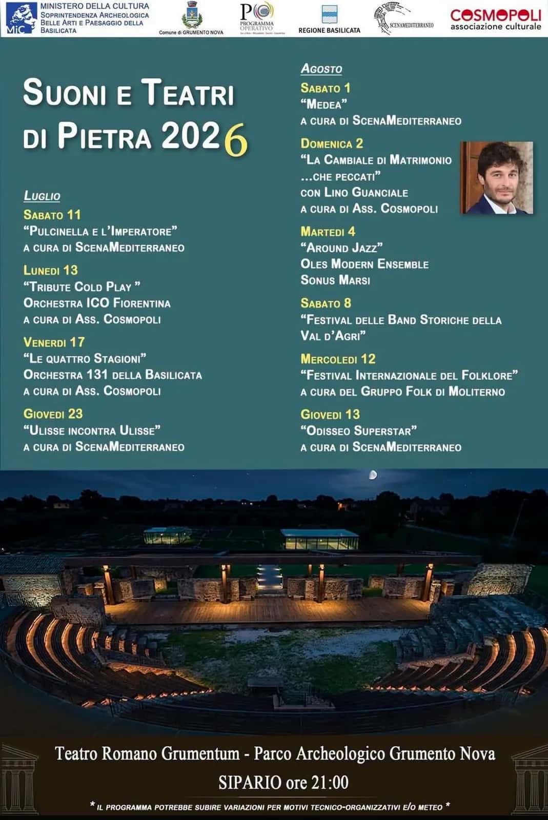 Festival Internazionale del Folklore — Suoni e Teatri 2026
