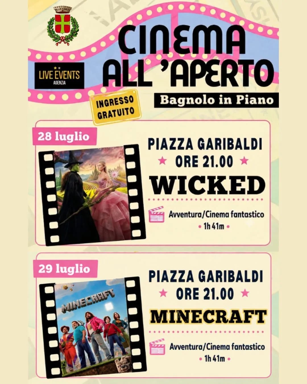 Cinema all'aperto 2026 - Wicked