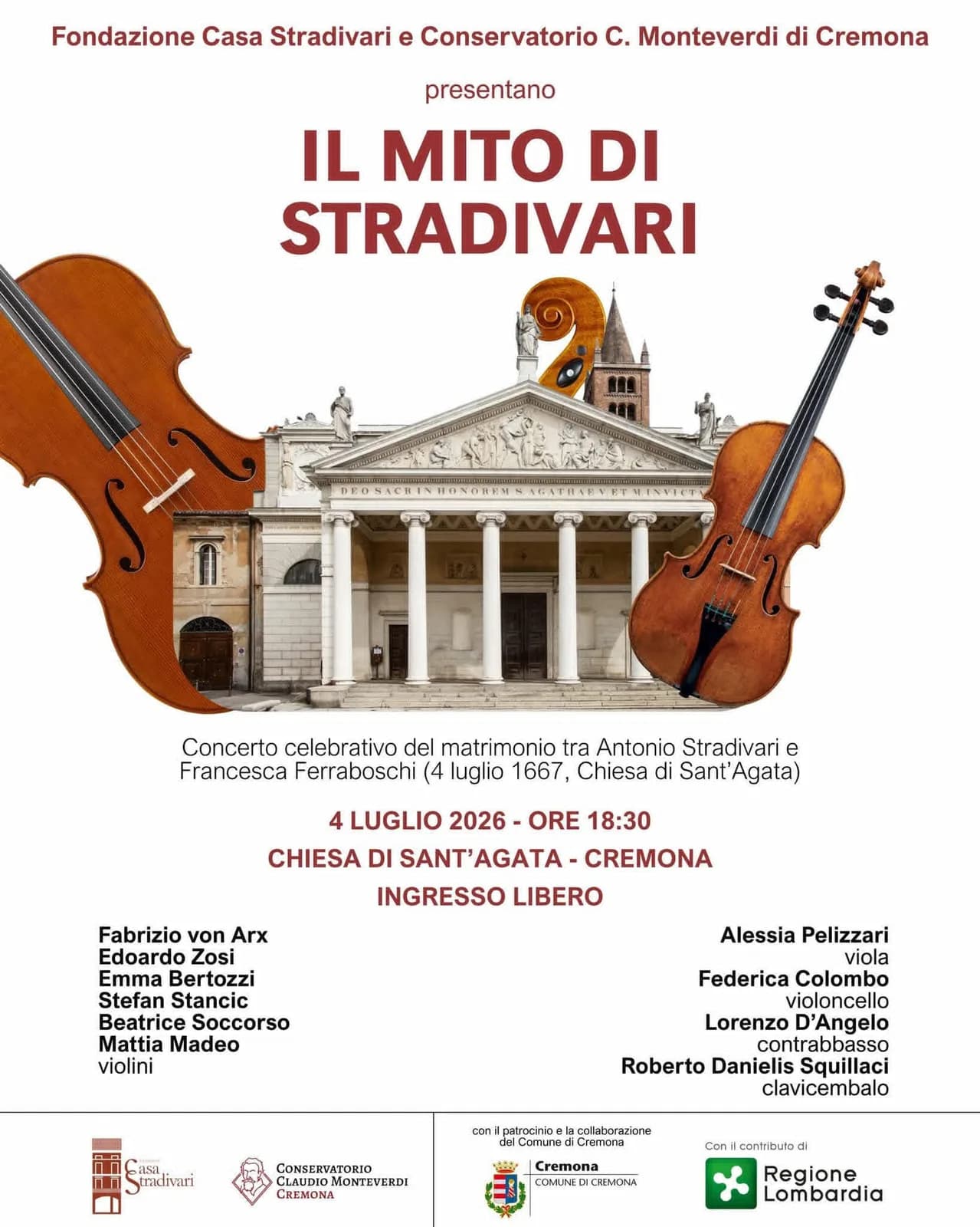 Il Mito di Stradivari 2026