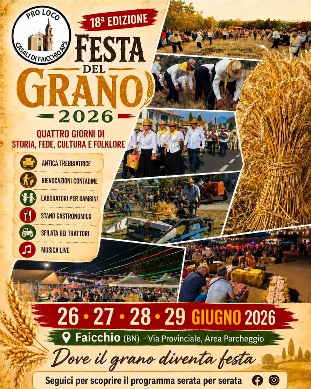Festa del Grano 2026