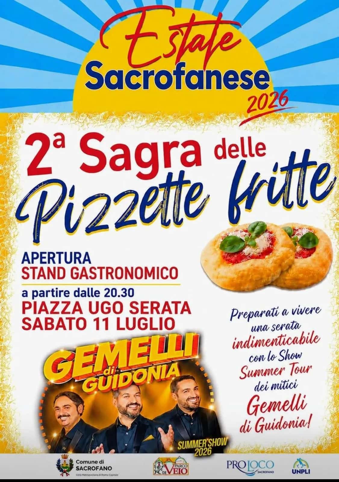 2ª Sagra delle Pizzette fritte 2026