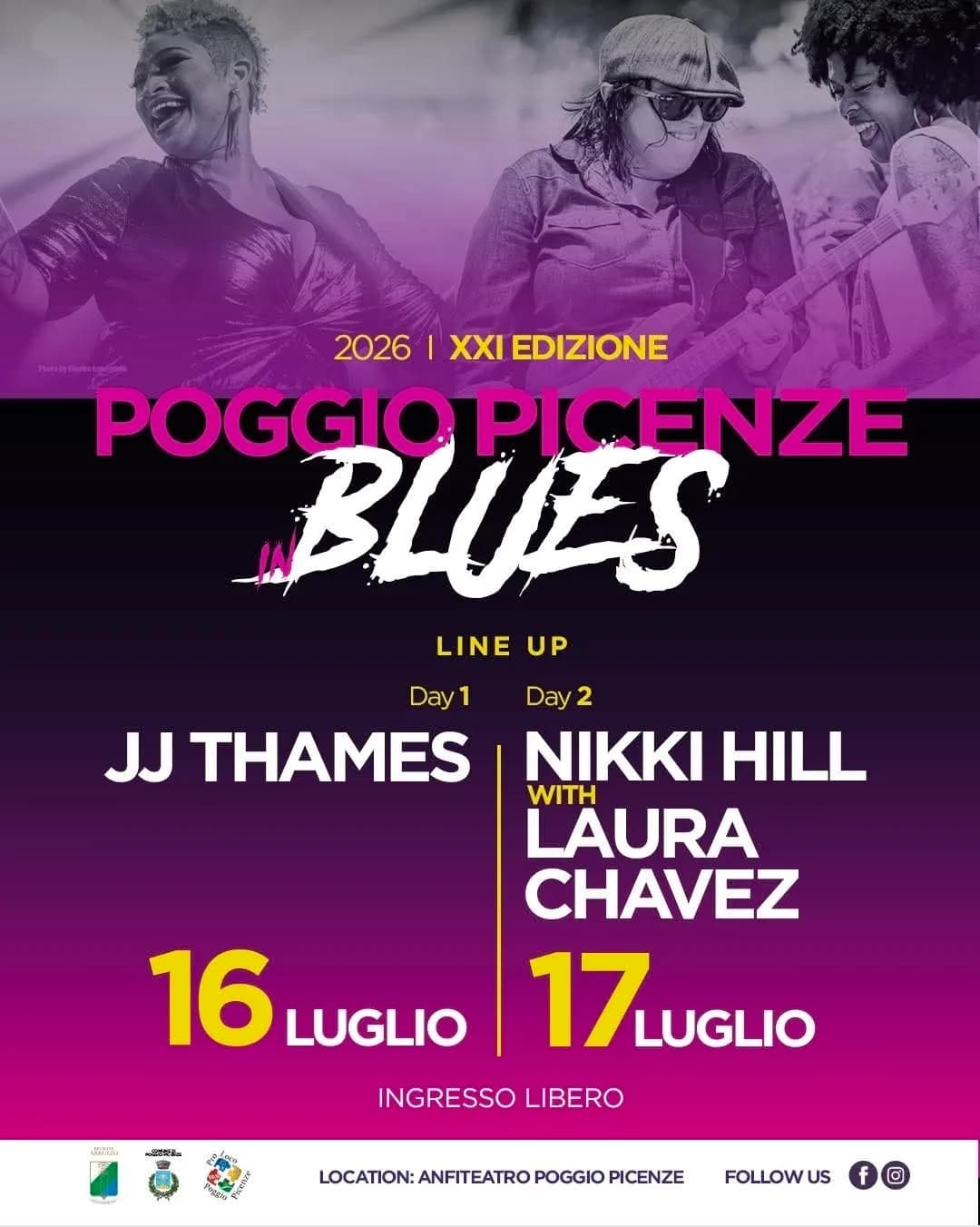 21ª Edizione Poggio Picenze Blues 2026